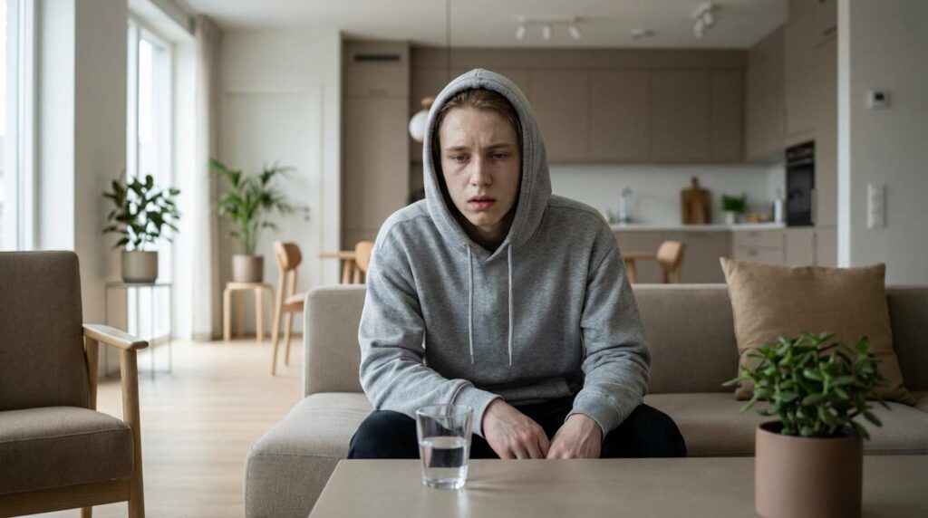 dizzy nauseous overconsumed cannabis