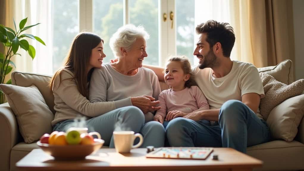 building family s protective shield