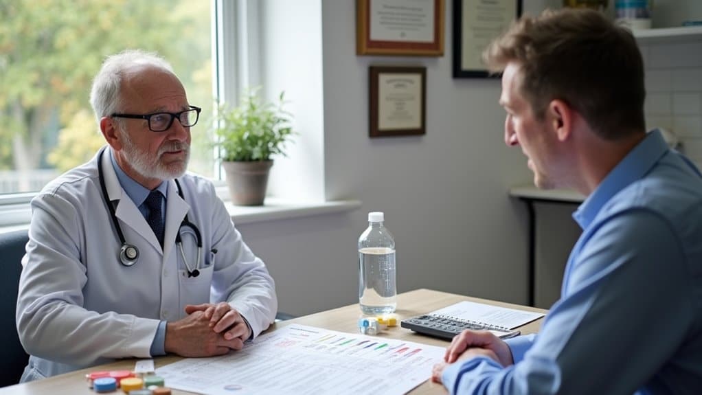 consult healthcare provider first