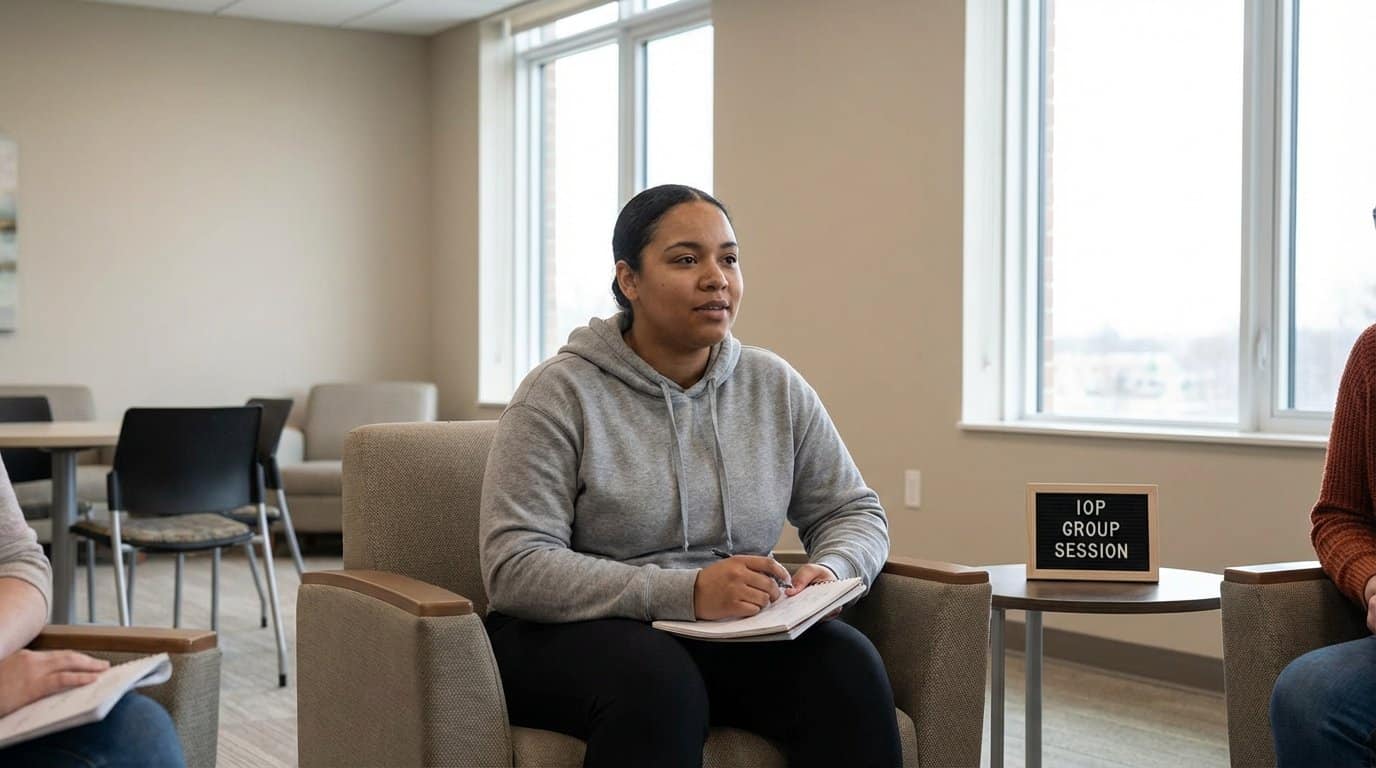 structured customizable collaborative supportive iop sessions