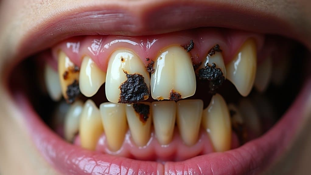 methamphetamine destroys dental health rapidly