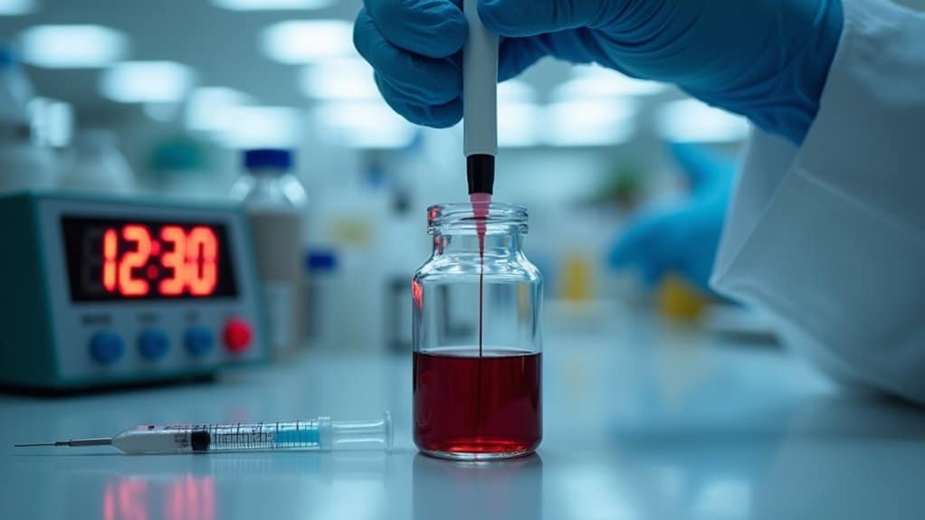 short term blood detection capabilities