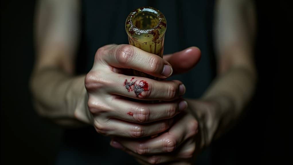 visible behavioral cues of meth addiction